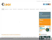 Tablet Screenshot of learlab.com